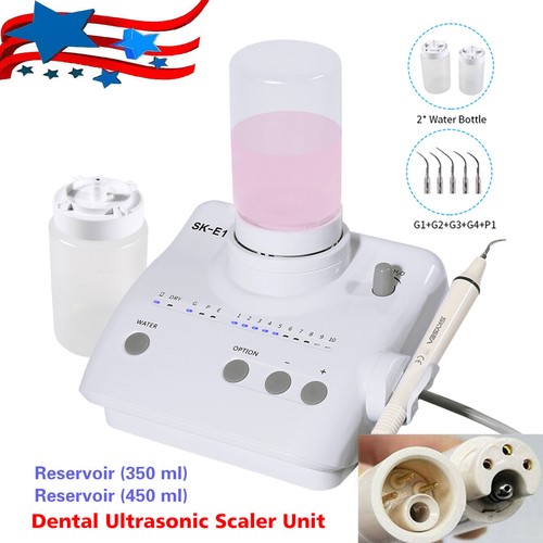 Dental Detachable Ultrasonic Piezo Scaler Handpiece Fit SKYSEA EMS 2*Bottles - Afbeelding 2 van 18