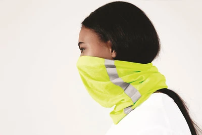 Beechfield Morf Reflektor CB950 Schlauchschal Mütze Halstuch Gesichtsmaske neon