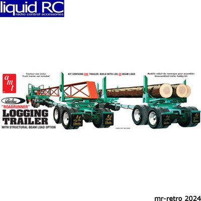 AMT LOGGING TRAILER 1/25