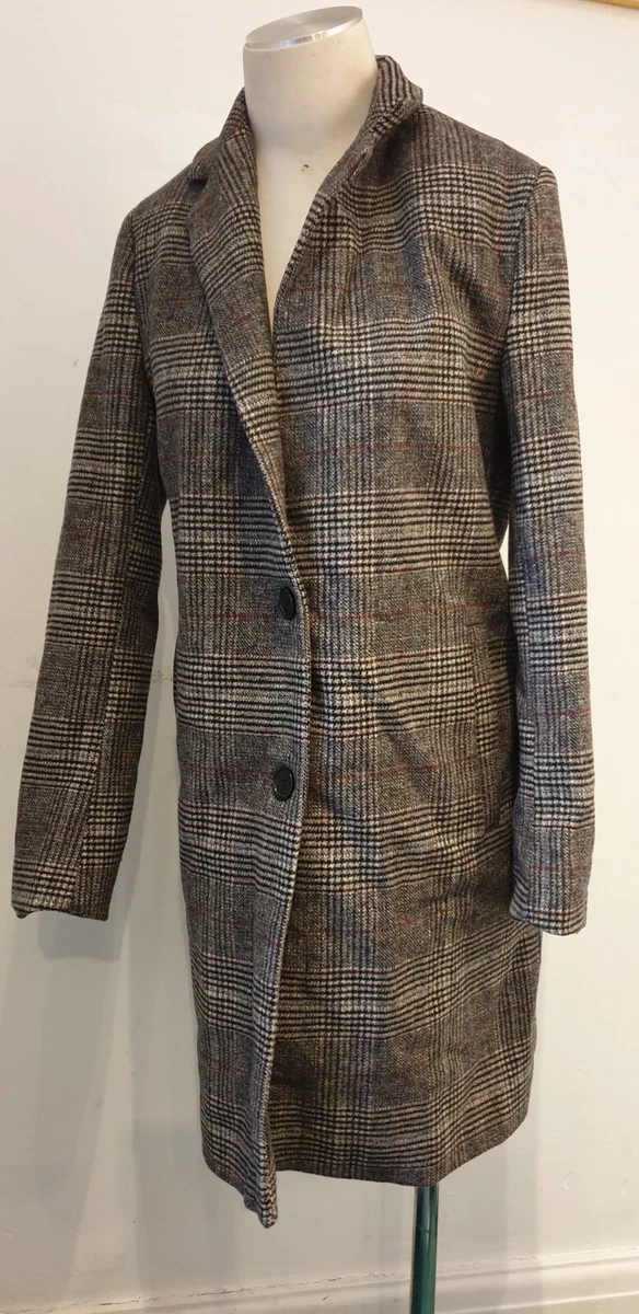 Stradivarius top check coat