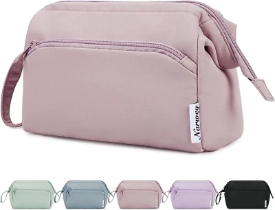 Narwey Reise Kosmetiktasche Schminktasche Make-Up-Tasche Mit Große Weit Offener