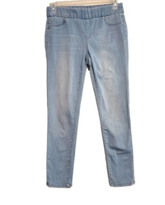 Liverpool Women's Size 10 Lightwash Pull On Ankle Jean Leggings