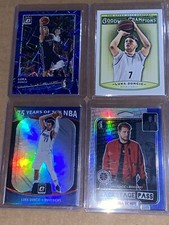 2019 Luka Doncic Rookie RC + Optic Blue Velocity + Prizm & Backstage Pass Prizm