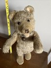 Antique Vintage Once White Mohair Steiff Teddy Baby Bear Jtd Felt paws 15” No Id