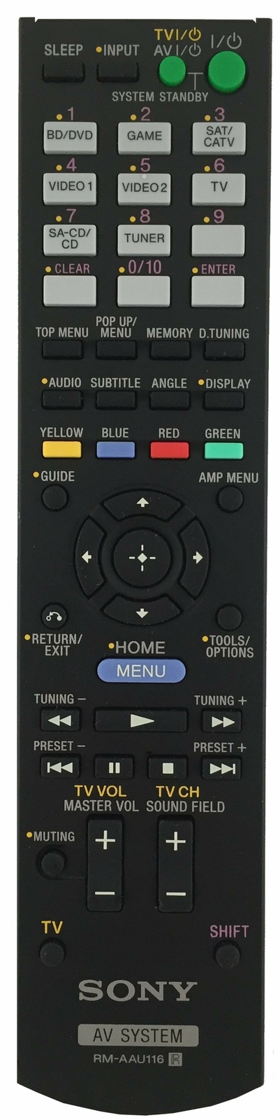 Оригинальные модели Sony Fernbedienung STR-DH540 и STR-DH740 3790₽