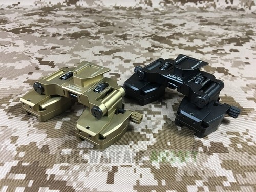 SOTAC Wilcox Type Bino-Bridge SM-2 Mount CNC (Black) NVG Fast Mich SD-SM2-BK - 第 4/4 張圖片