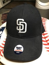 San Diego Padres MLB Kids Youth Navy Fan Favorite Team Cap Hat Adjustable 8-14