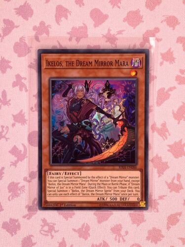YuGiOh - Ikelos, The Dream Mirror Mara - RIRA-EN086 - 1st Edition - NM - Picture 1 of 2