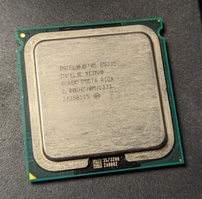 Intel Xeon 4 Core SLAEK E5335 8M Cache, 2.00 GHz, 1333 MHz FSB Socket LGA771