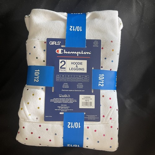 Champion Girls 2pc Hoodie/legging 10/12 - Picture 2 of 4