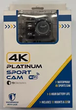 Platinum 4K Sports Cam - Action Cam with 11 Mounts Included (TDPSPCAM1)