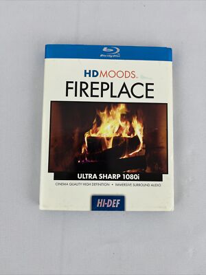 HD Moods - Fireplace (Blu-ray Disc, 2008)