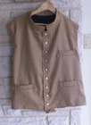 Confederate Vest, Butternut, New, Civil War