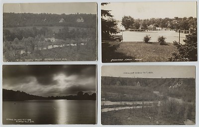 6 1910 Era & 1 1940s Redwood Falls Minnesota Real Photo Postcards RPPC