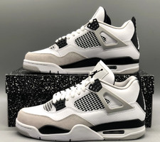 Jordan 4 Military Black Mid Top shoes Us Size 7-12