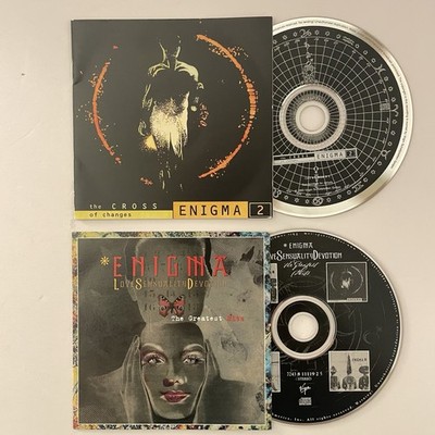 Enigma   Love Sensuality Devotion Greatest Hits & The Cross Of Changes CD's ONLY