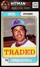 1974 Topps #123T Nelson Briles Traded