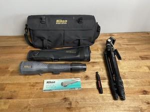 Nikon Spotter XL 16-47x60 Straight Spotting Scope Case & Tripod