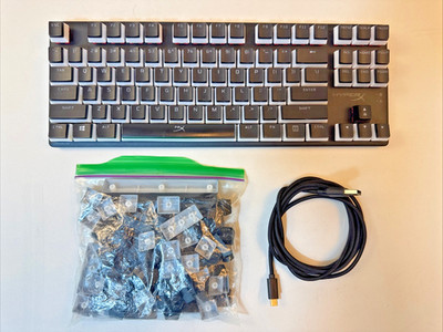 HyperX Alloy Origins Core TKL RGB Keyboard HX-KB7RDX-US Nice