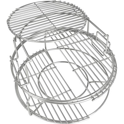 5 Piece Expander Rack for Big Green Egg Medium Replacement Kit Grill Racks fo...