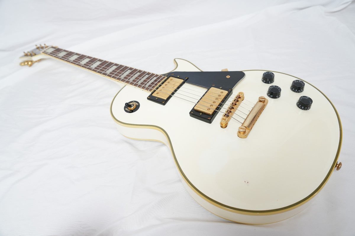 Grass Roots by ESP G-LP-60C WHITE 2009 Les Paul Custom | eBay