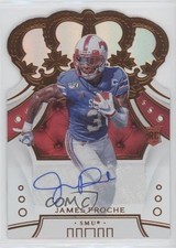 2020 Chronicles Draft Picks Crown Royale Signatures James Proche #86 Auto 0e3p