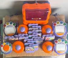 Vtech Vsmile 21 Cartridges Multiple Controllers