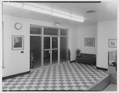 Seaman & Eisemann Co., 167 Broadway, Hicksville, Long Island. Entrance foyer