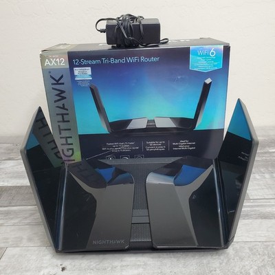NETGEAR Nighthawk RAX200 AX12 12-Stream Tri-Band WiFi Router