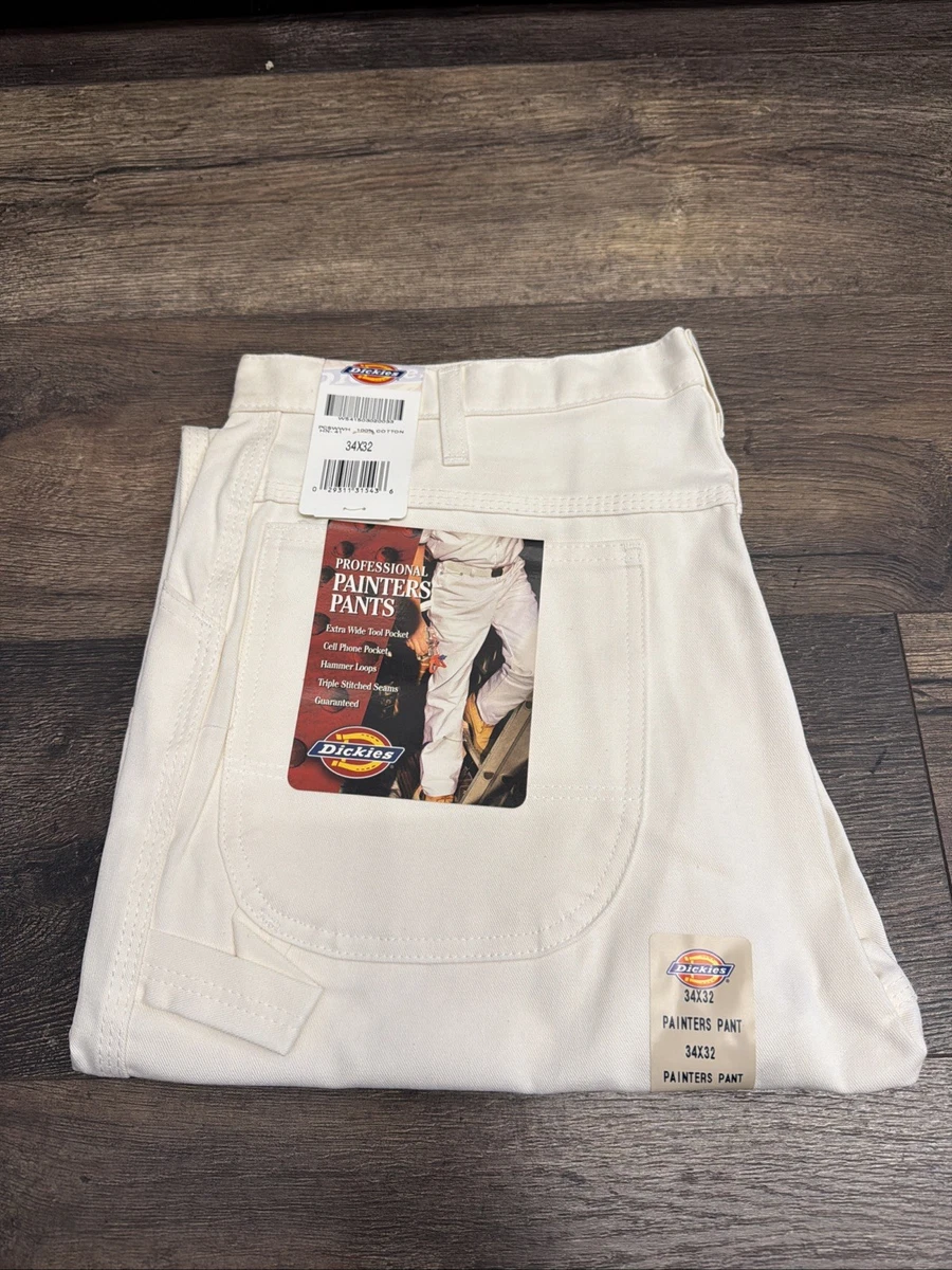 Dickies White 34 Size Pants for Men for sale | eBay