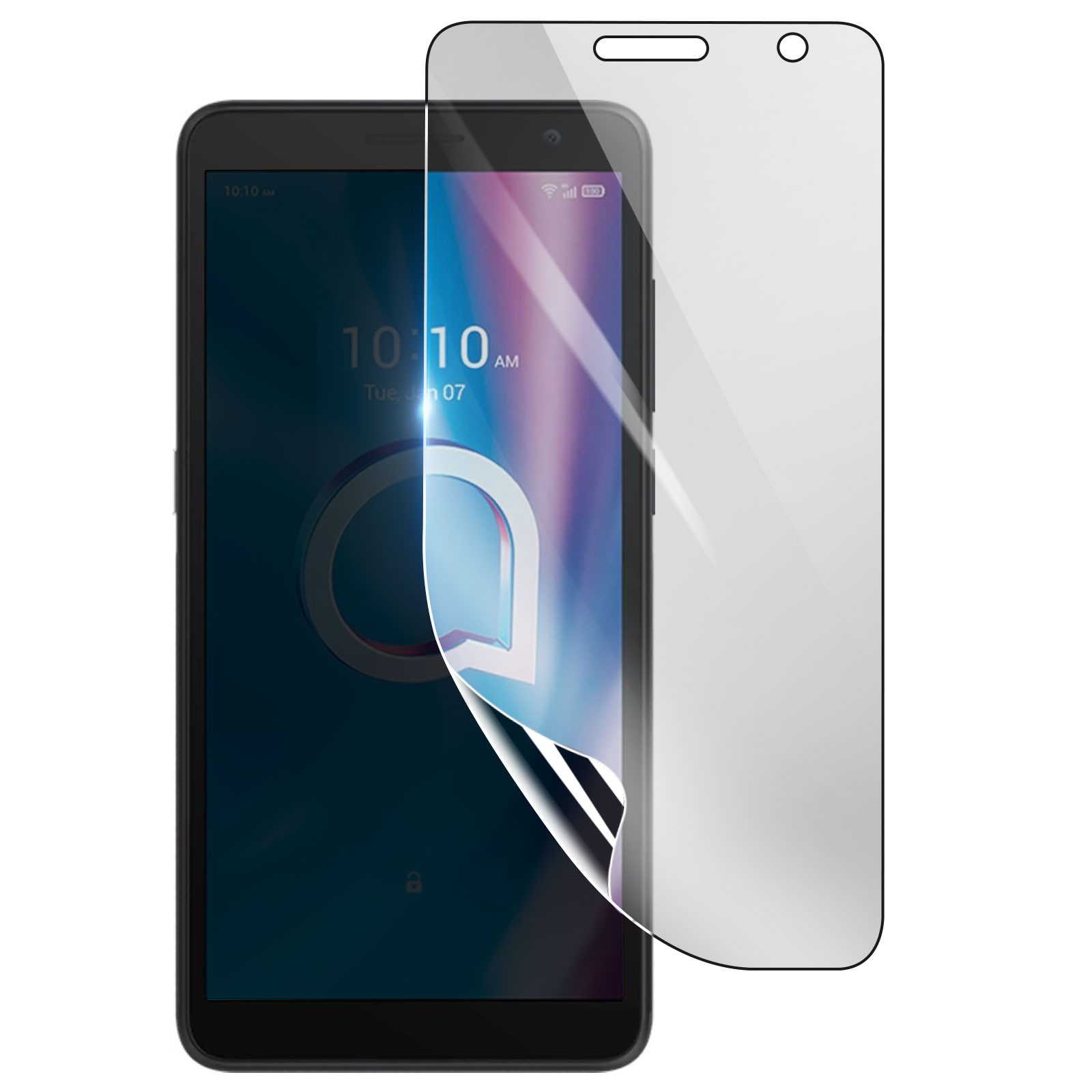 Film hydrogel pour Alcatel 1B 2020 protection ecran anti-choc transparente
