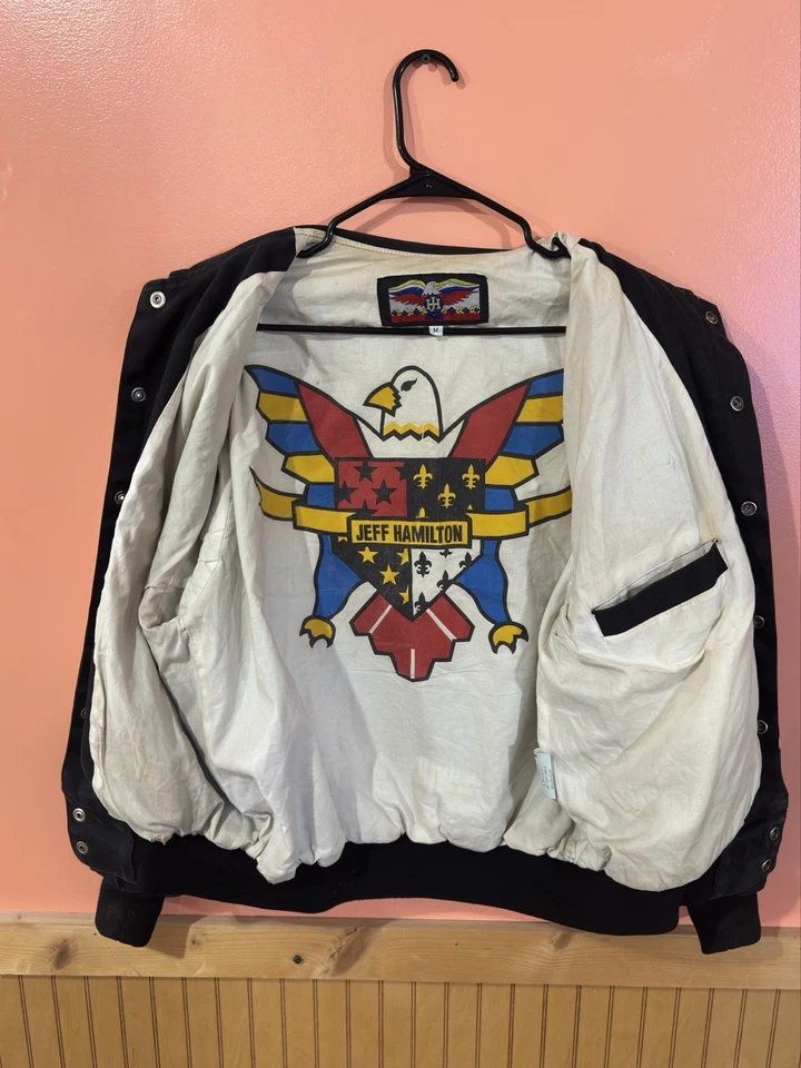 Jeff Hamilton Vintage Leather University of Kentucky Jacket Size Medium Rare - Image 3 of 4