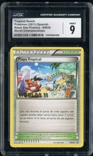Pokemon Card SPANISH Tropical Beach 2011 World Championships Promo #BW28 CGC 9 on eBay