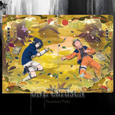 Lote de cartas coleccionables Naruto Kayou Sasuke Naruto NRZ06 SE 013 014 raro casi nuevo nivel 4 onda 6