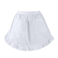 Waist Aprons With Pockets Waitress Costume For Party Cooking Kitchen Maid