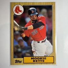 2020 Topps Series 1 #TC-14 MOOKIE BETTS Topps Choice Insert Boston Red Sox