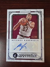 2020-21 Panini Chronicles #APR-MFO Mfiondu Kabengele Apprentice Signatures #/99