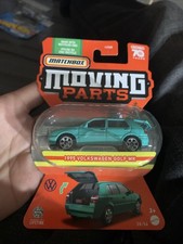 2023 Matchbox Moving Parts 38/54 1995 Volkswagen Golf MK Aqua Blue