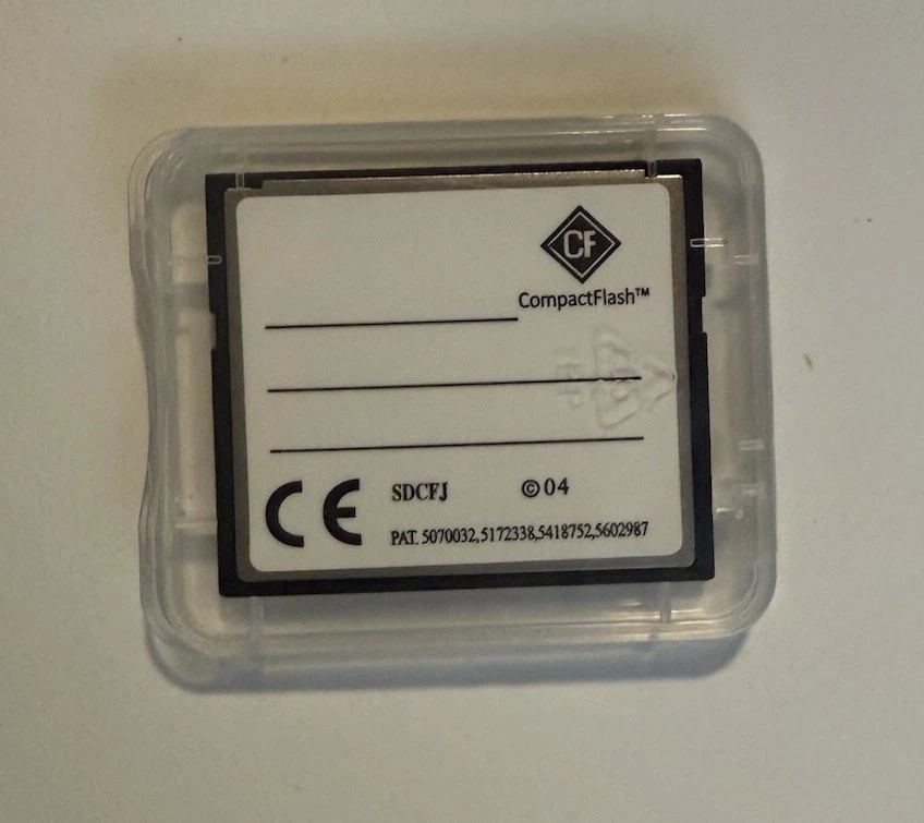 4GB SanDisk Standard CompactFlash CF Memory Card - Image 2 of 3