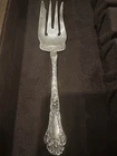 Sterling Silver serving fork Poppy pattern by Gorham