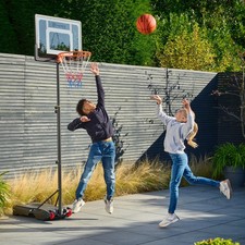 Thorpe Sports Adjustable Portable Basketball Hoop Stand Junior Kids Garden Play