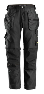 Snickers Workwear Stretch-Arbeitshose Canvas+ 6224, 046, schwarz