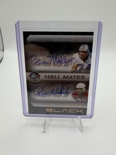 2025 Black Hall Mates HOF Bruce Matthews Roger Wehrli Dual Auto 1/5