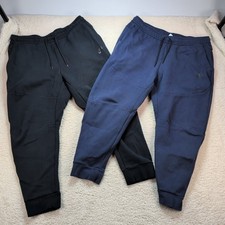 Nike Sportswear Tech Fleece Sweatpants Men's XL CU4495 Black  Blue Casual