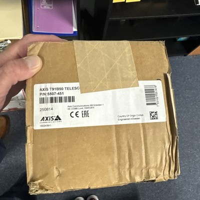 Axis T91B50 Telescopic Ceiling Mount  5507-451 New In Box Sealed