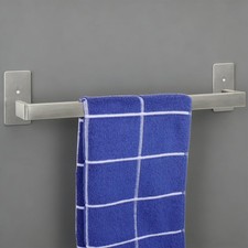 Bathroom Towel Bar Self Adhesive, No Drilling Towel Rack Easy to Install, Han...
