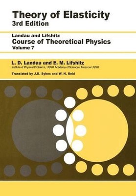 Theorie der Elastizität: Band 7 von L.D. Landau (Englisch) Taschenbuch