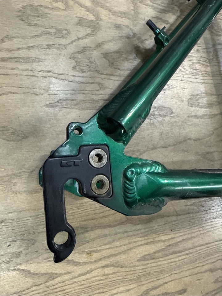 "Marco de bicicleta de montaña GT Tempest All Terra verde 26"" grande" Foto 2 de 4