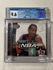 CGC 9.6 A+ Sega Dreamcast NBA 2k + 2k2 [ Not Wata PSA VGA ] Factory Sealed Mint