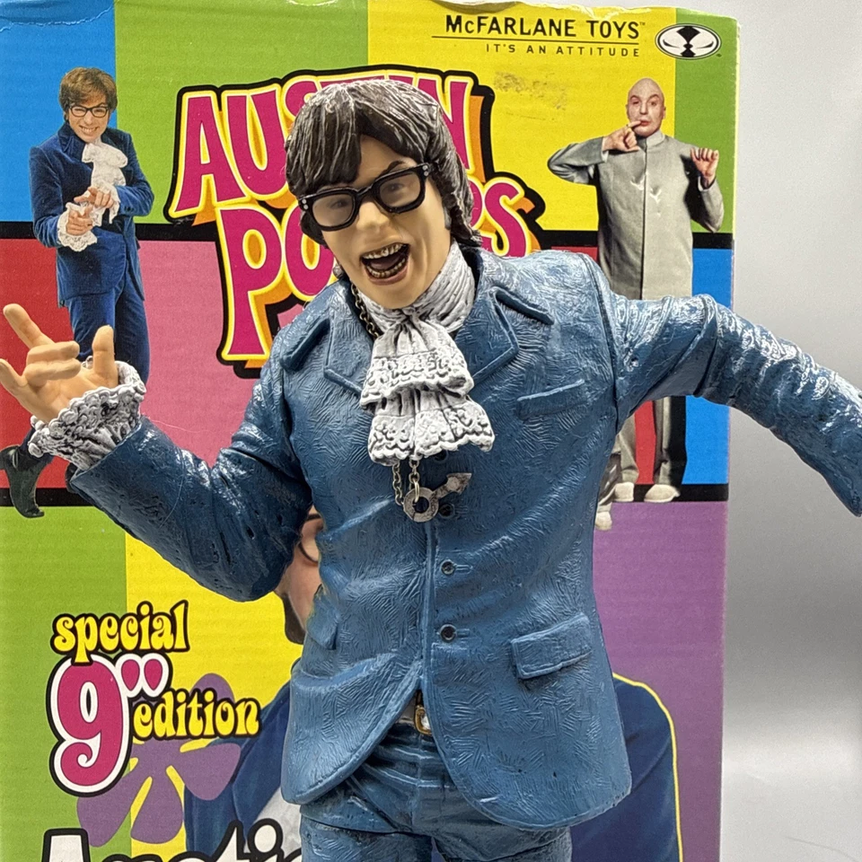 Figura McFarlane Austin Powers 9" Edición Especial (ver descripción) Foto 3 de 4